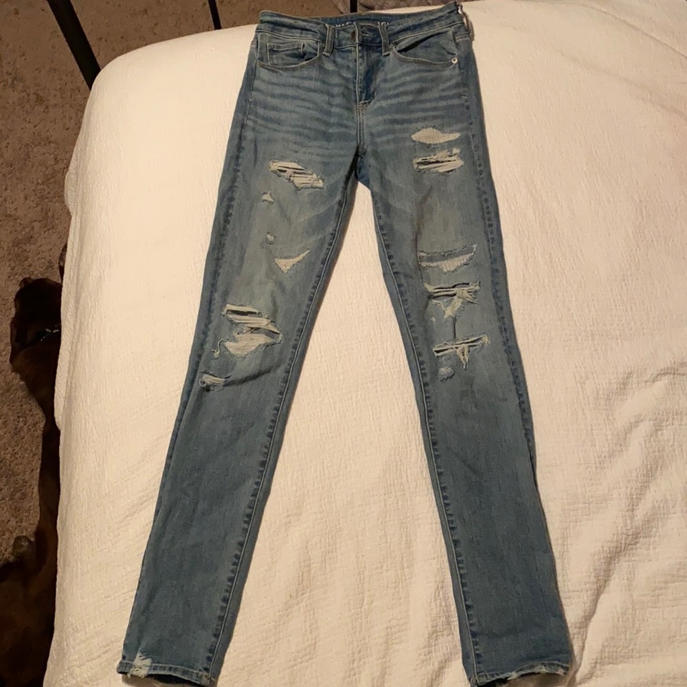 Blue jeans American eagle